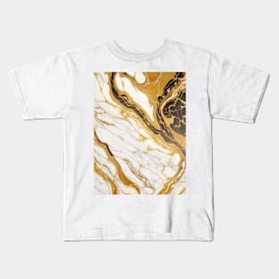 Golden Spider marble gradient Kids T-Shirt